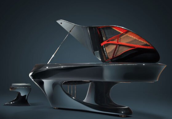 Gergely Boganyi's revolutionary grand piano