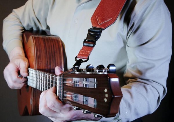 BULLOCK LEATHER GUITAR STRAP (Reversible) - Image 20